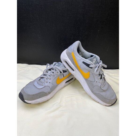 Nike Air Max SC Mens Gray Yellow Sneakers Shoes Size 11 SKU 6492